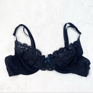 [Colours of the World] Black Lace Bra